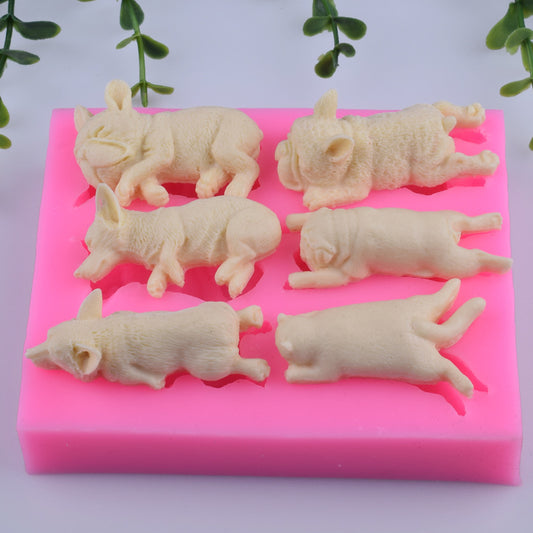 Cute Puppy Cake Decorating Mold